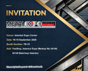 Henan Baowu Steel to Exhibit at MetalExpo Eurasia 2026 in Istanbul — Visit Us at Booth 7B-18